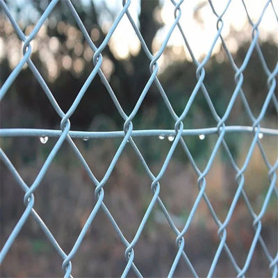 1.2 ม. X 25 ม. 50 มม. * 50 มม. Gi Chain Link Fencing